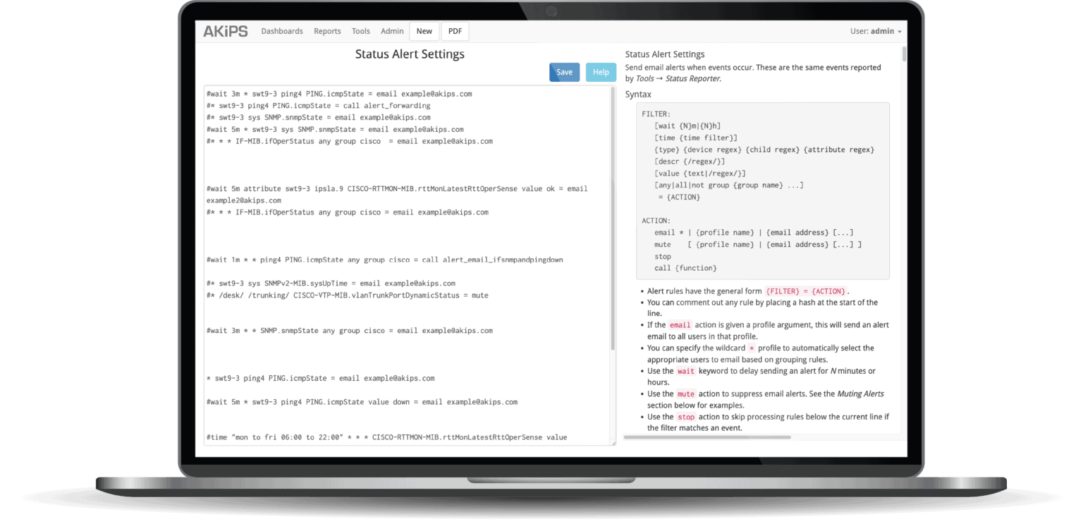 Boost Productivity with AKIPS - Network Monitoring Software